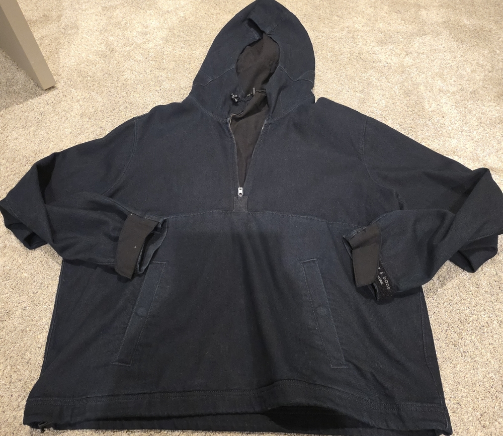 Rag & Bone Dark Blue Hooded Jacket - Picture 4 of 16